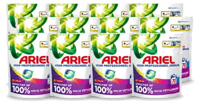 Produktbild von 12 x Ariel All-in-1 Pods Color Wasmittel - Farbschutz - Vorteilspackung - 12 Stücke
