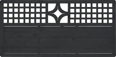 Produktbild von Vorgartenzaun Konsta Livia 180 x 90 cm anthrazit