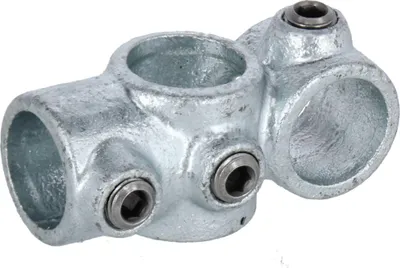 Produktbild von Rohrverbinder Überkreuzverbinder mit Abgang, 3/4" (Ø26,9 mm) AVERDE