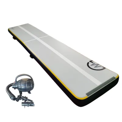 Obrázek produktu pro Airtrack MASTER S-Pro nafukovací žíněnka 600 x 100 x 20 cm, šedá, černá