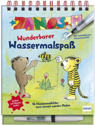 Produktbild von Janosch - Wunderbarer Wassermalspaß