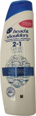 Produktbild von Procter & Gamble 8001841093871 - Unisex - Nicht-professionell - 2-in-1 Shampoo & Spülung - öliges Haar - 250 ml - Antischuppen - Feuchtigkeitsspendend