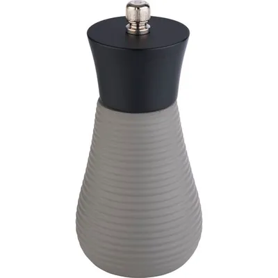 Obrázek produktu pro APS-Germany 40558, Mlýnek na sůl, Černá, Šedá, Betonový, Nerezová ocel, Dřevo, 75 mm, 75 mm, 155 mm