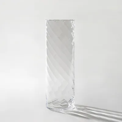 Zdjęcie produktu dla Wazon Crytal Twist 15x15x45 cm