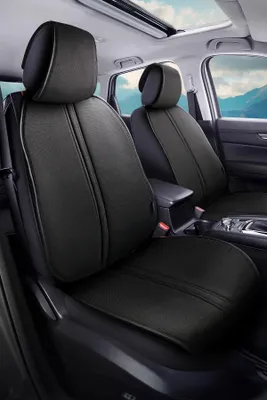 Productafbeelding van Stoelhoezen, stoelbeschermhoezen, Asos, zwart – linnen – universele autostoelhoezen – perfecte pasvorm voor meer dan 3000 voertuigmodellen – complete set – voorstoelen en achterbank.Uitvoering: Complete set – voorstoelen en achterbank,Kleur: Zwart