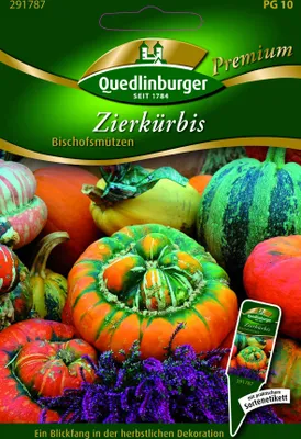 Produktbild von Zierkürbis, Bischofsmützen