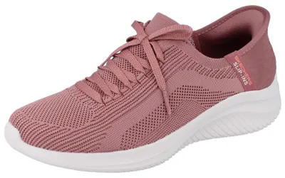 Produktbild von SKECHERS Slip-ins Damen Schlupfsneaker rosa mauve Textil vegan - Größe: 37