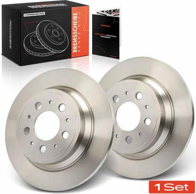 Produktbild von Frankberg 2x Bremsscheiben Hinterachse für Volvo S60 I S80 V70 II XC70 Cross Country 1997-2009