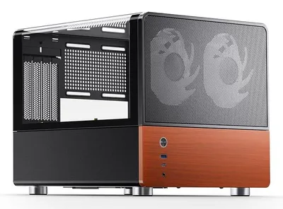 Zdjęcie produktu dla Jonsbo V12 Obudowa PC, Mini-Tower, Micro-ATX - czarna