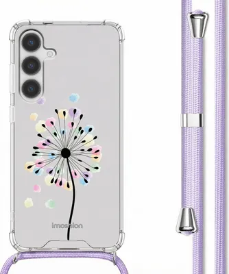 Image de étui design imoshion avec cordon pour le Samsung Galaxy S24 - Sandstone Dandelion