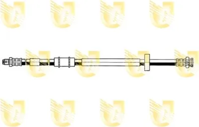 Produktbild von UNIGOM 377937 Bremsschlauch für FIAT Idea (350) für LANCIA MUSA (350)