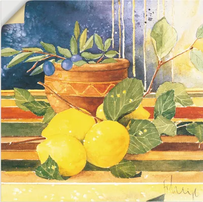 Produktbild von ARTland Wandbild, selbstklebend Akzente des Sommers I Größe: 40x40 cm