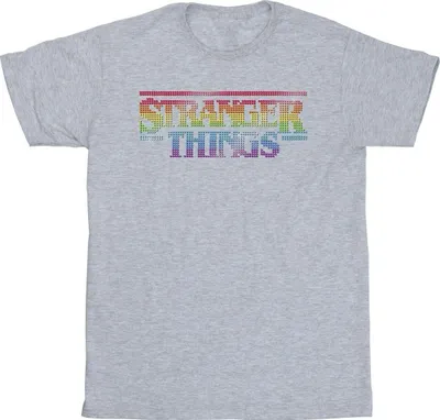 Produktbild von Netflix - "Stranger Things" T-Shirt für Herren BI45738 (M) (Grau)