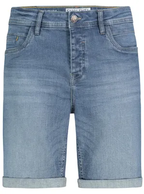 Produktbild von Sublevel Bermuda Jeans-Shorts mit umgeschlagenem Saum Größe: 30W