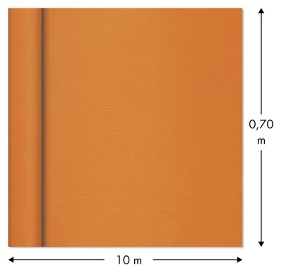 Produktbild von Clairefontaine 195758C Rolle (färbiges Kraftpapier, 10 x 0,7 m, 65 g, PEFC, ideal für Ihre Bastelprojekte) 1 Stück orange