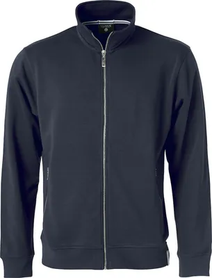 Produktbild von Sweatshirtjacke Classic FT aus ungebürstetem Material mit Reißverschlusstaschen und Kopfhörerlösung