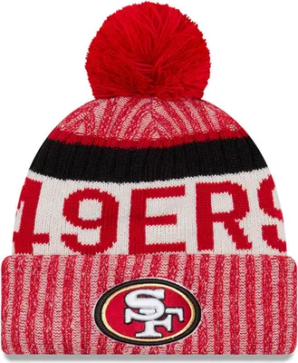 Produktbild von New Era NFL SIDELINE 2017 Bobble Mütze - San Francisco 49ers