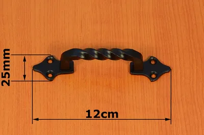 Produktbild von 2 Stück Stangengriffe Schrankgriffe Küchengriffe Griff Eisen antik, 12cm