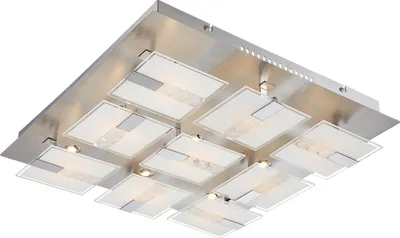 Produktbild von Globo Deckenleuchte Dl Chrom, 9Xled 41711-9