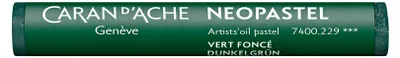 Produktbild von Kunstpastell "Neopastell", dunkelgrün, CARAN D'ACHE 7400.229