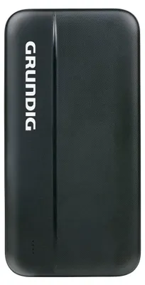 Produktbild von Grundig Powerbank 10000 mAh – Externe Akku Powerbank – Ladegerät mit USB und USBC – Ladestation - Schwarz
