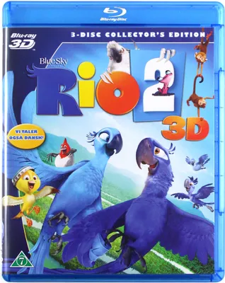 Produktbild von Rio 2 - Dschungelfieber (nur Originalversion) [BLU-RAY 3D+BLU-RAY]