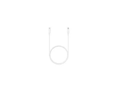 Obrázok produktu pre Samsung, kábel USB-C na USB-C 3A s funkciou nabíjania a synchronizácie 25 W 1,8 m, biely