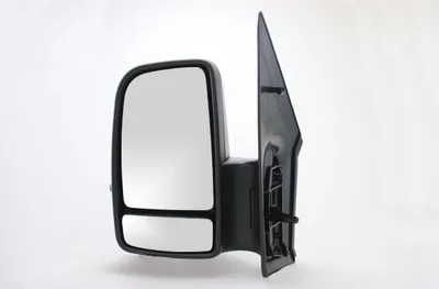 Produktbild von Außenspiegel passend für Mercedes Sprinter 906 06/06-04/09 links schwarz A9068106016 2E1857501F 9068106016 0008111022 0018228920 002811 Johns