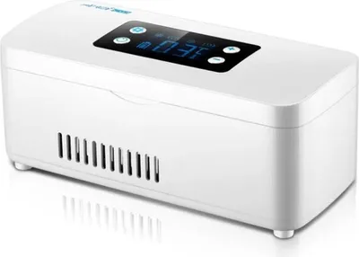 Obrázek produktu pro Chladicí box na inzulín, LCD displej, design vhodný na cesty, bílý