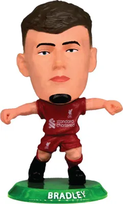 Produktbild von Liverpool FC - Sammelfigur "Conor Bradley 2026", "SoccerStarz" TA13892 (Einheitsgröße) (Rot/Grün)