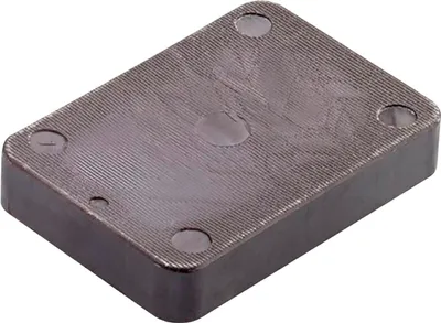 Produktbild von Roto Unterlegplatte - Unterlegklötze 53x66x10 aus Kunststoff braun
