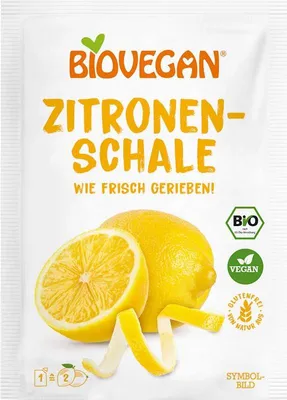 SKÓRKA CYTRYNY MIX BEZGLUTENOWA BIO 9 g - BIOVEGAN
