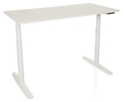 Produktbild von hjh OFFICE Elektrisch höhenverstellbarer Schreibtisch STAND PRO Computertisch höhenverstellbar 71.0 - 116.0 x 140.0 x 70.0 cm