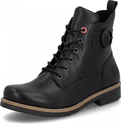 Produktbild von Rieker Schnür-,Zug-u.Schnallenstiefel in schwarz, Gr. 36