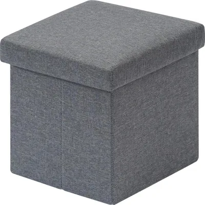 Imagen del producto de Caja de almacenamiento plegable, acolchada, de 30x30x30 cm, para habitaciones infantiles