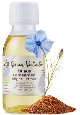Produktbild von Gran Velada - Leinsamen-Ölextrakt Mazerat 100 ml
