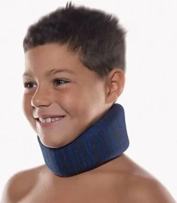 Produktbild von Bort Cervicalstütze anatomisch geformt für Kinder, blau>>>>Ausf.: Kinnhöhe 5 cm