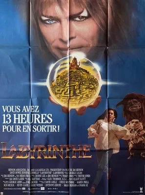 Zdjęcie produktu dla Labyrinthe - plakát składany - Plakat - 116x158 cm