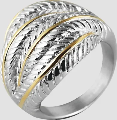 Produktbild von Akzent Damen-Ring aus Edelstahl