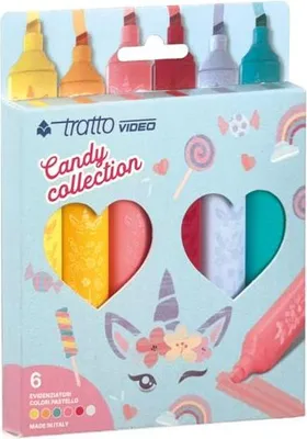 Produktbild von Tratto F858006 Marker 6 Stück(e) Gemischte Farben
