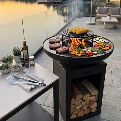 Image de Barbecue ASH Brasa noir