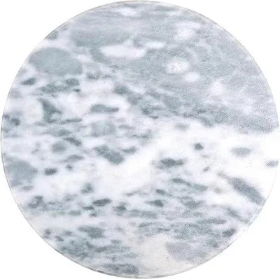 Image de Dessous de plat en marbre - Aspect  1 pièce - Gris - Marbre - 18 cm
