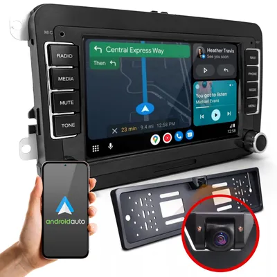 Zdjęcie produktu dla Radio 4GB RAM Volkswagen 7" Nawigacja GPS Android WiFi GSM 4G Kamera