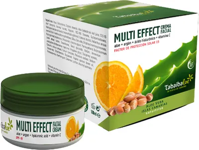 Produktbild von Tabaibaloe Aloe Vera Multi-Effect Gesichtscreme mit Vitamin C 100ml 24h Pflege 100 ml