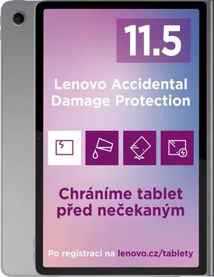 Produktbild von Lenovo Tab Plus, 11.5 Zoll, 256 GB, 8 GB RAM, Luna Grau, Android 14, WLAN, 45W Schnellladung, 8600 mAh