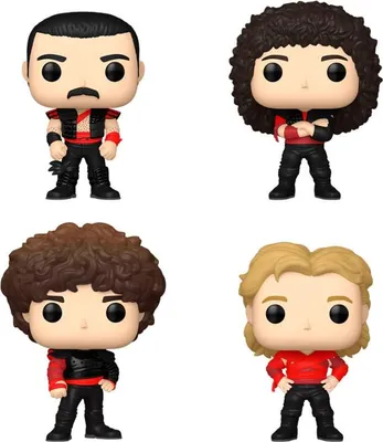 Zdjęcie produktu dla POP Pack of 4 Queen Figures for Collectors and Fans