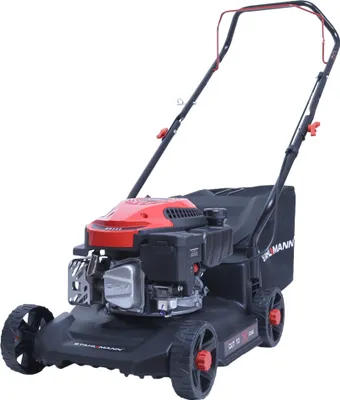 Produktbild von Rasenmäher Benzin BR390 – 4,0PS (2,9kW) 127ccm, 39cm Schnittbreite, Mulchen, Schnitthöhenverstellung, kompakt, 35L Fangkorb