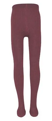 Produktbild von Ripp-Kinderstrumpfhose aus Baumwolle - Rhododendron - 98-104