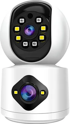 Immagine prodotto di Max excell, telecamera di sorveglianza motorizzata per interni Full HD 1080p WLAN, bianco/nero