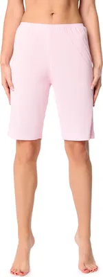 Produktbild von Bellivalini Damen Unterhosen Knielang Unterwäsche aus Viskoseseide BLV50-268 (Rosa, S)